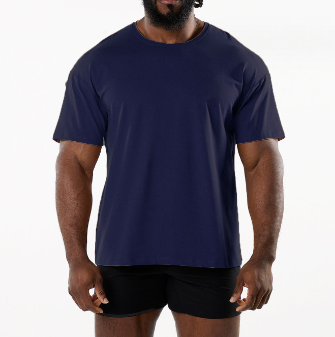 Petr - Prémiové Pánské Bavlněné Tričko s Kulatým Výstřihem