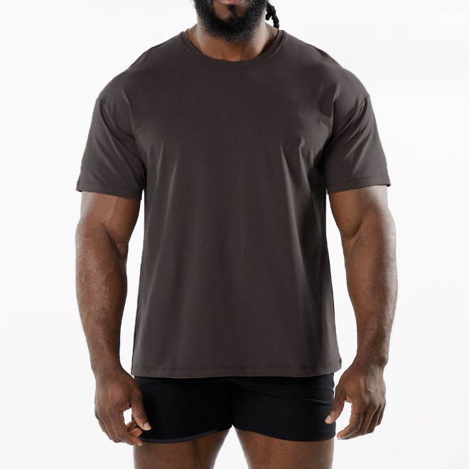 Petr - Prémiové Pánské Bavlněné Tričko s Kulatým Výstřihem