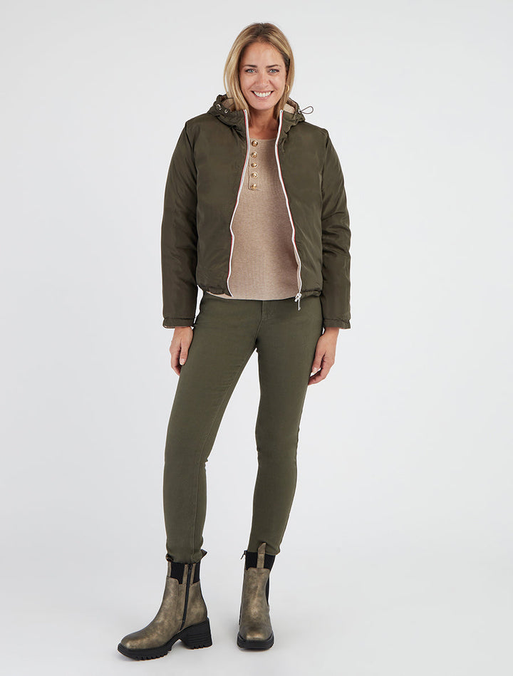 Amálie - Moderní funkční bunda s kapucí