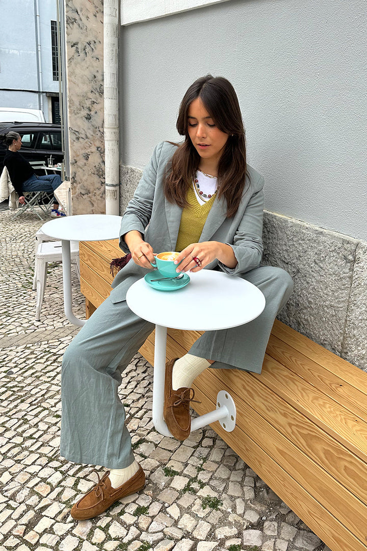 Anna – Dámské semišové mokasíny v karamelové barvě