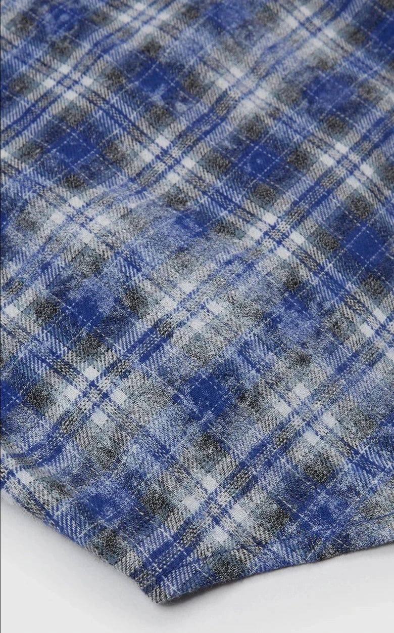 Tomáš – Pánská Kostkovaná Flanelová Košile