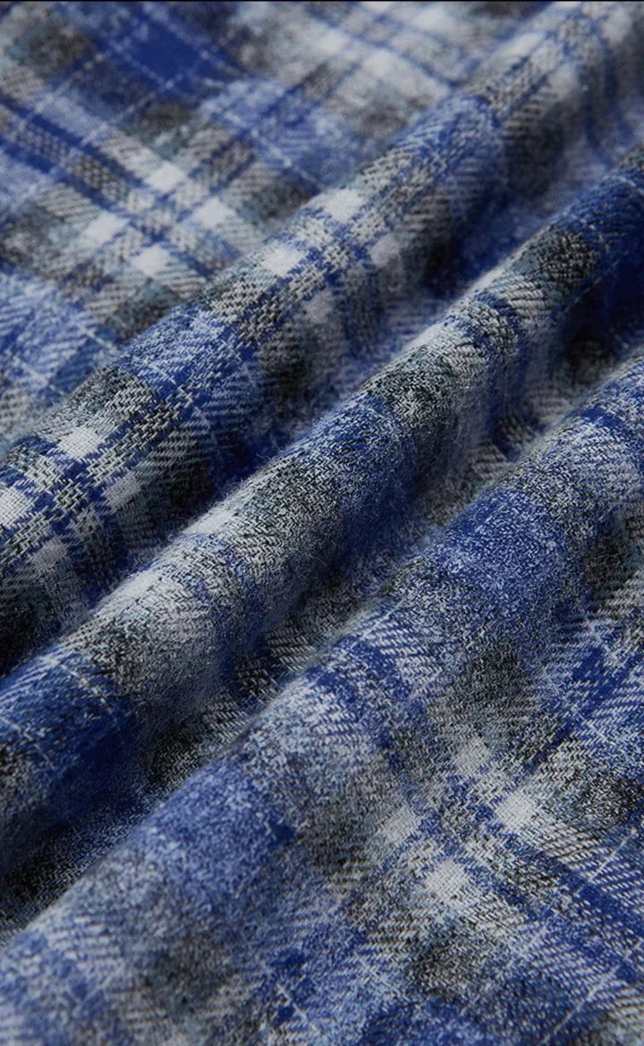 Tomáš – Pánská Kostkovaná Flanelová Košile