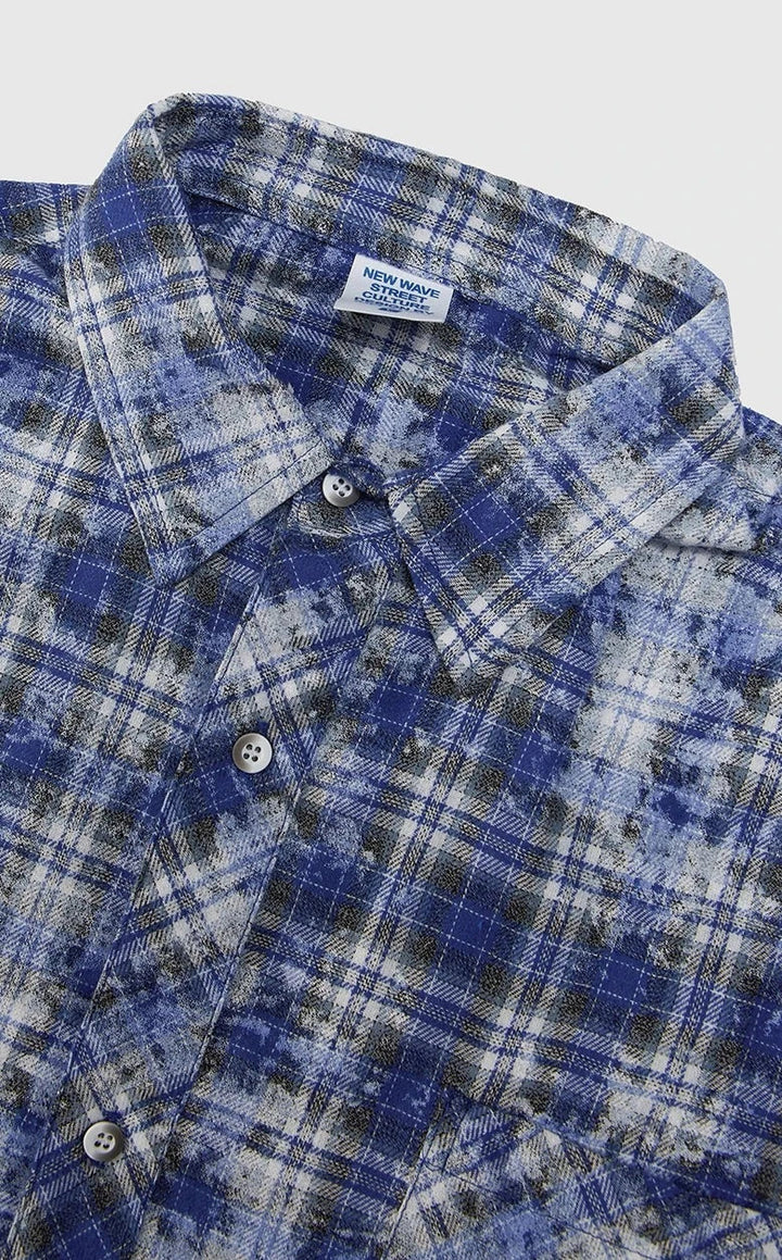 Tomáš – Pánská Kostkovaná Flanelová Košile