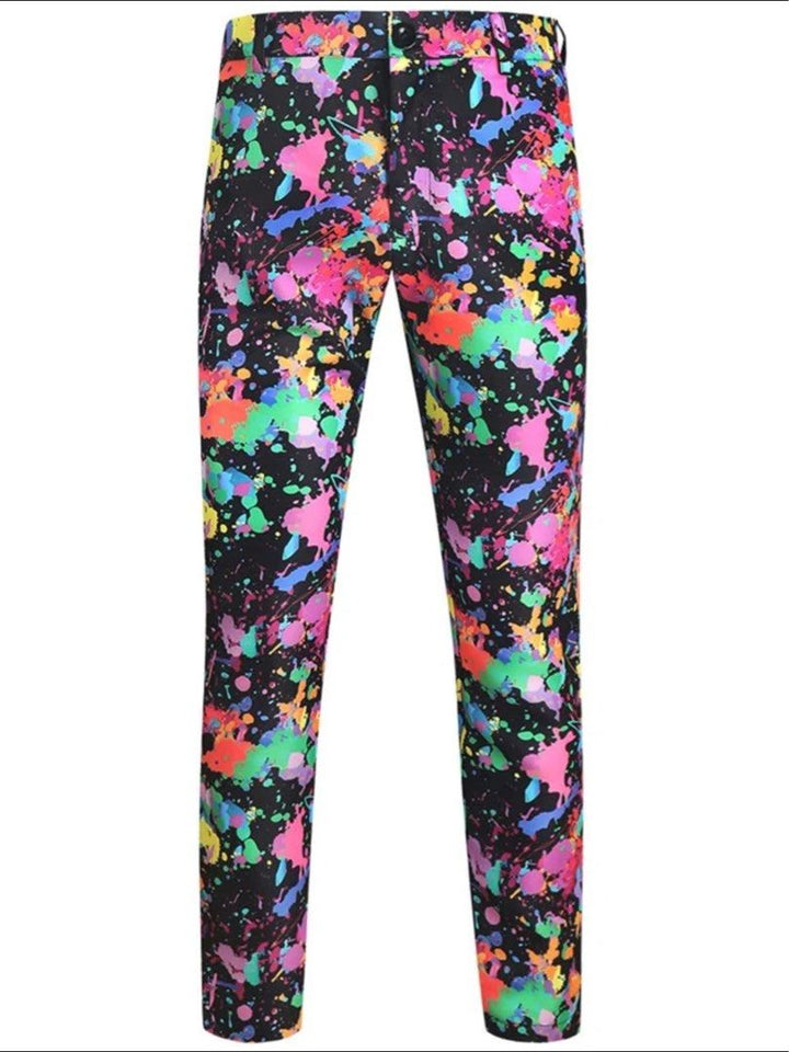 Petr - Pánský Barevný 3dílný Letní Oblek – Styl, který se nedá přehlédnout